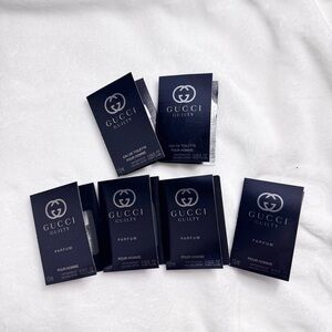 GUCCI GUILTY EAU DE TOILETTE & PARFUM Sample Set of 6
